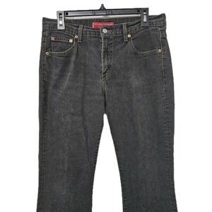 Levi Jeans Womens 10 Black 515 Nouveau Boot Cut Low Rise Stretch Denim Pants